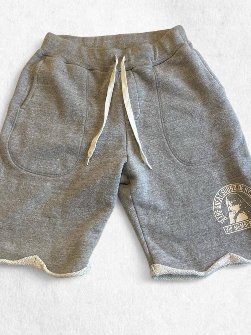Hysteric Glamour VTG Men's Gray Drawstring Sweat Shorts